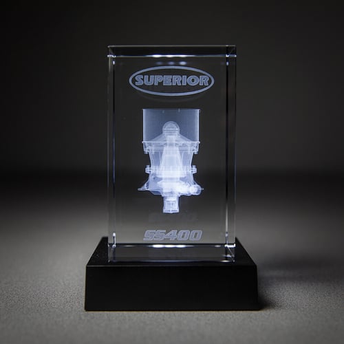 SS400 Endeavor Cone Crystal with Light Base-1