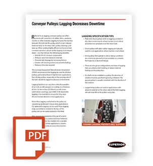 mockup tech paper 012 Conveyor Pulley Lagging