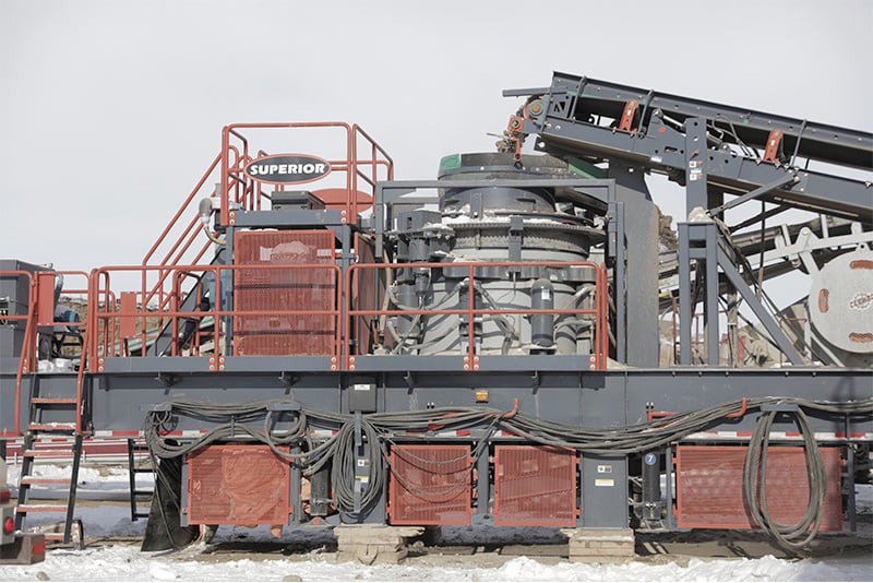 Alberta Aggregates Cone Crusher