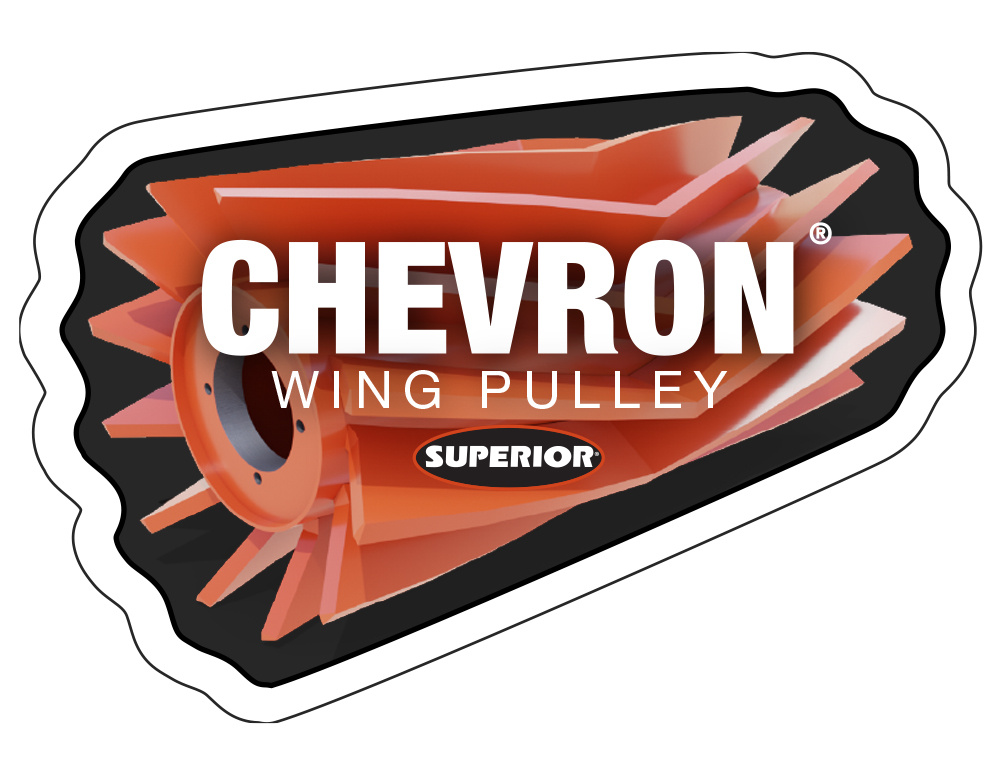 Sticker-Chevron Pulley